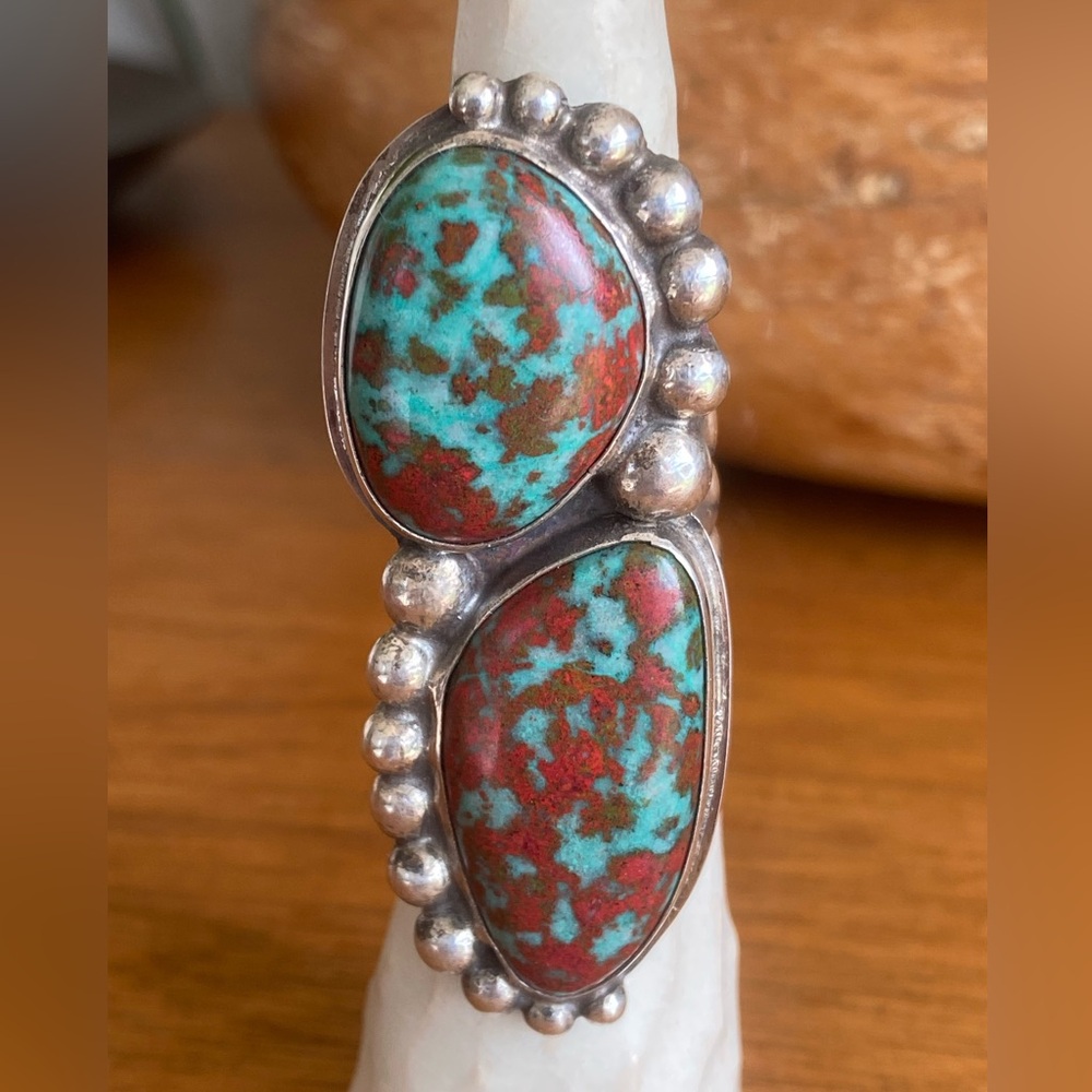 Sonoran Sunrise Sterling Statement Ring (OOAK)